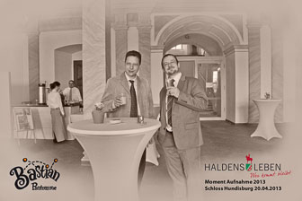 Stadt Haldensleben Moment Aufnahme Schloss Hundisburg